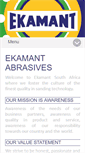 Mobile Screenshot of ekamant.co.za